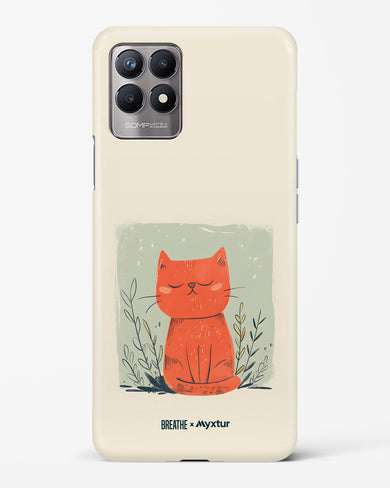 Orange Whiskers [BREATHE] Hard Case Phone Cover (Realme)