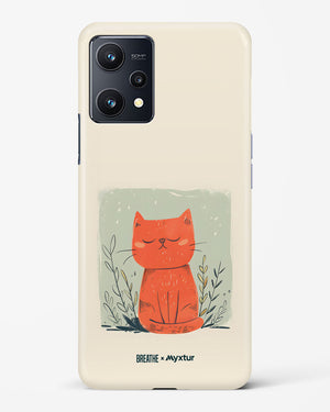 Orange Whiskers [BREATHE] Hard Case Phone Cover (Realme)