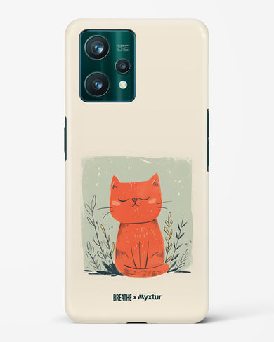 Orange Whiskers [BREATHE] Hard Case Phone Cover (Realme)