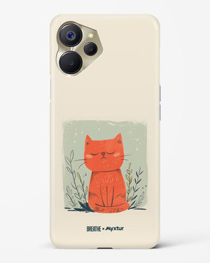 Orange Whiskers [BREATHE] Hard Case Phone Cover (Realme)