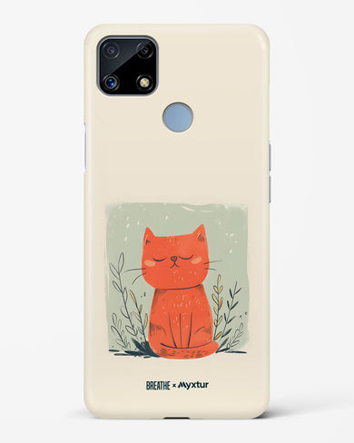 Orange Whiskers [BREATHE] Hard Case Phone Cover (Realme)