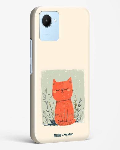 Orange Whiskers [BREATHE] Hard Case Phone Cover (Realme)