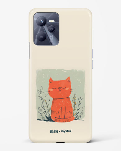 Orange Whiskers [BREATHE] Hard Case Phone Cover (Realme)