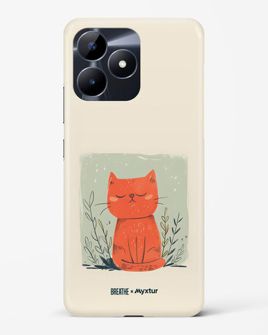 Orange Whiskers [BREATHE] Hard Case Phone Cover (Realme)