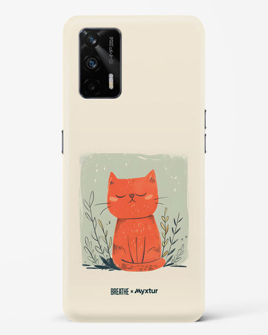 Orange Whiskers [BREATHE] Hard Case Phone Cover (Realme)