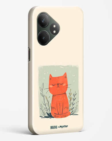 Orange Whiskers [BREATHE] Hard Case Phone Cover (Realme)
