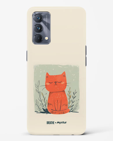 Orange Whiskers [BREATHE] Hard Case Phone Cover (Realme)