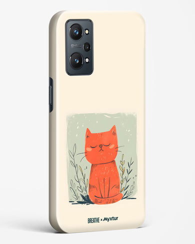 Orange Whiskers [BREATHE] Hard Case Phone Cover (Realme)