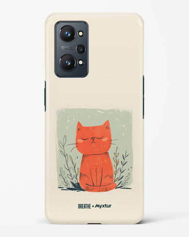 Orange Whiskers [BREATHE] Hard Case Phone Cover (Realme)