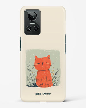 Orange Whiskers [BREATHE] Hard Case Phone Cover (Realme)