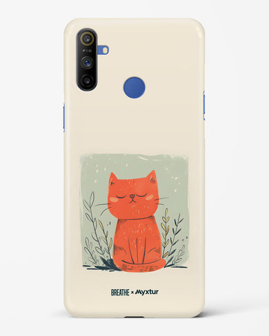 Orange Whiskers [BREATHE] Hard Case Phone Cover (Realme)