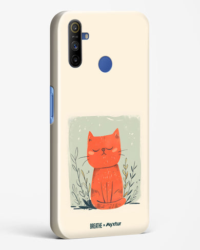 Orange Whiskers [BREATHE] Hard Case Phone Cover (Realme)