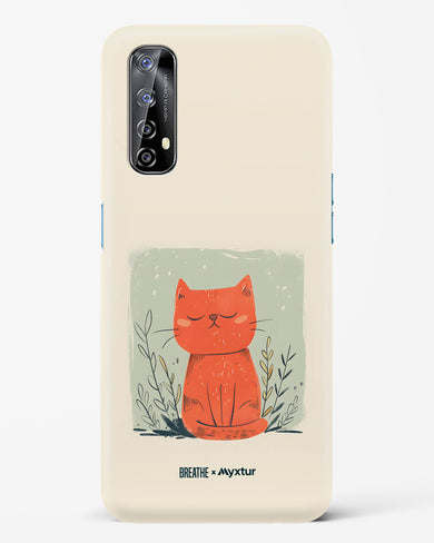 Orange Whiskers [BREATHE] Hard Case Phone Cover (Realme)