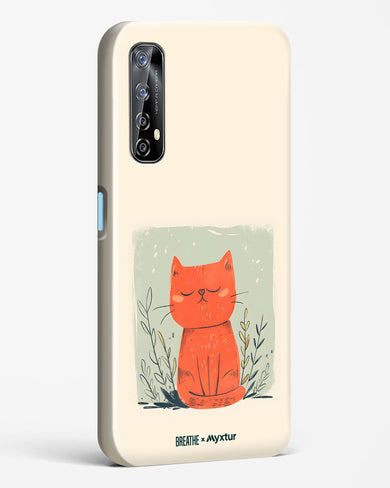 Orange Whiskers [BREATHE] Hard Case Phone Cover (Realme)