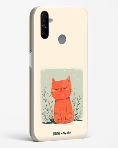 Orange Whiskers [BREATHE] Hard Case Phone Cover (Realme)