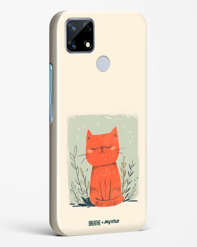 Orange Whiskers [BREATHE] Hard Case Phone Cover (Realme)