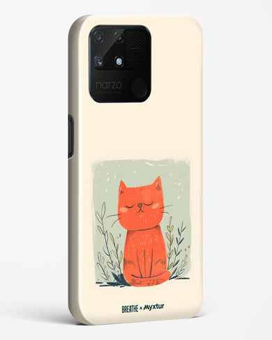 Orange Whiskers [BREATHE] Hard Case Phone Cover (Realme)