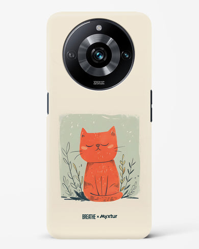 Orange Whiskers [BREATHE] Hard Case Phone Cover (Realme)