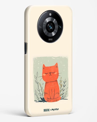 Orange Whiskers [BREATHE] Hard Case Phone Cover (Realme)