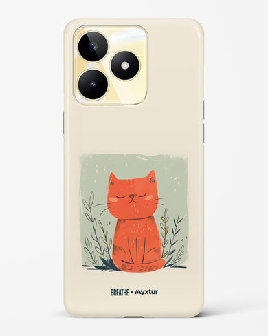 Orange Whiskers [BREATHE] Hard Case Phone Cover (Realme)