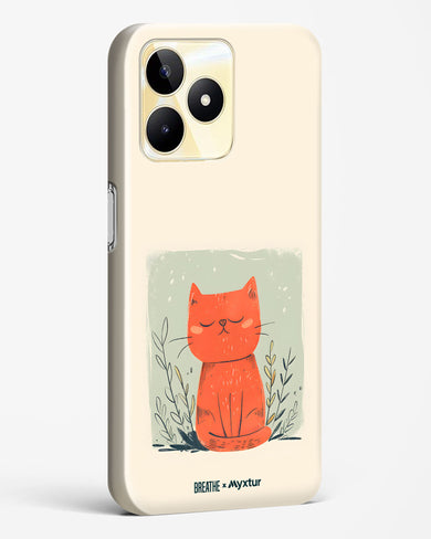 Orange Whiskers [BREATHE] Hard Case Phone Cover (Realme)