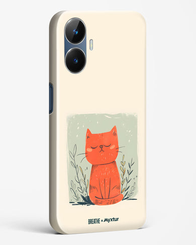 Orange Whiskers [BREATHE] Hard Case Phone Cover (Realme)