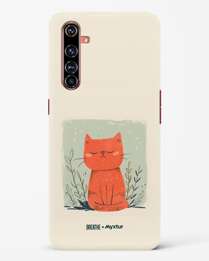 Orange Whiskers [BREATHE] Hard Case Phone Cover (Realme)