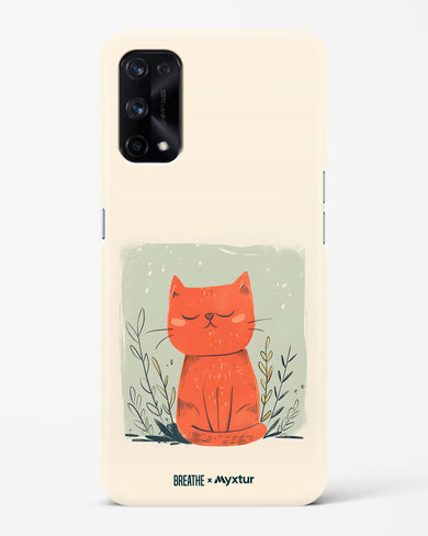 Orange Whiskers [BREATHE] Hard Case Phone Cover (Realme)