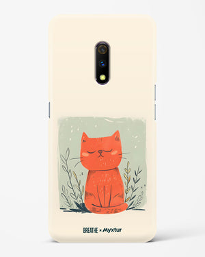 Orange Whiskers [BREATHE] Hard Case Phone Cover (Realme)