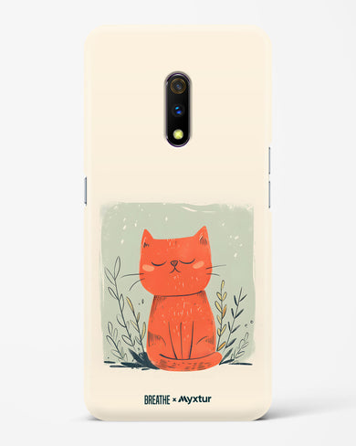 Orange Whiskers [BREATHE] Hard Case Phone Cover (Realme)