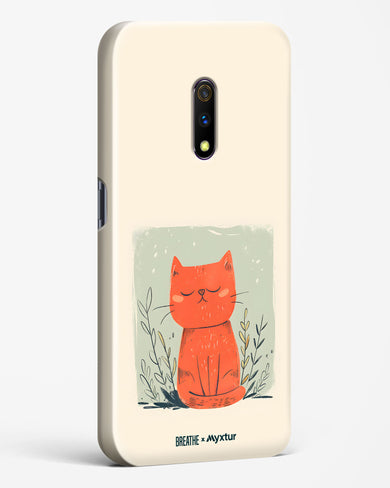 Orange Whiskers [BREATHE] Hard Case Phone Cover (Realme)