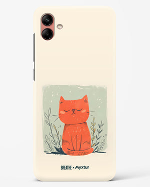 Orange Whiskers [BREATHE] Hard Case Phone Cover (Samsung)