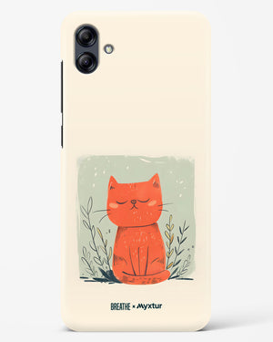 Orange Whiskers [BREATHE] Hard Case Phone Cover (Samsung)