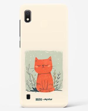Orange Whiskers [BREATHE] Hard Case Phone Cover (Samsung)
