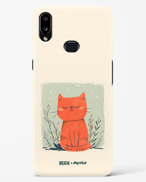 Orange Whiskers [BREATHE] Hard Case Phone Cover (Samsung)