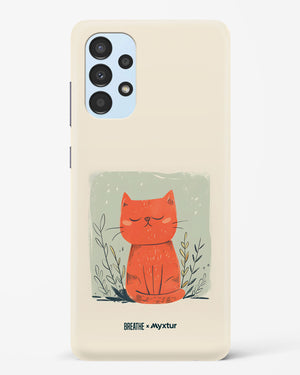 Orange Whiskers [BREATHE] Hard Case Phone Cover (Samsung)