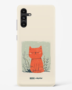 Orange Whiskers [BREATHE] Hard Case Phone Cover (Samsung)