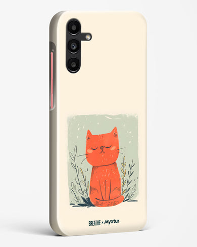 Orange Whiskers [BREATHE] Hard Case Phone Cover (Samsung)