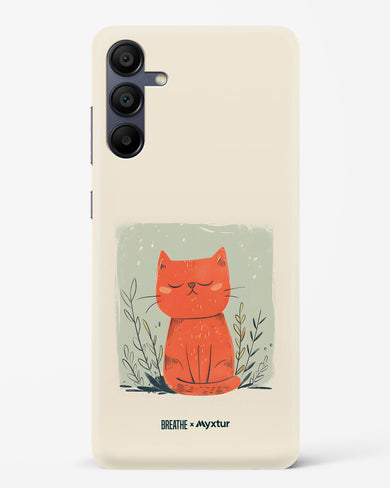 Orange Whiskers [BREATHE] Hard Case Phone Cover (Samsung)