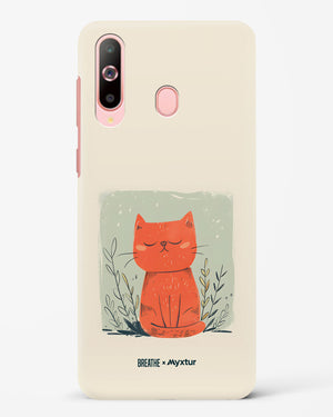 Orange Whiskers [BREATHE] Hard Case Phone Cover (Samsung)