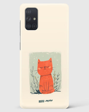 Orange Whiskers [BREATHE] Hard Case Phone Cover (Samsung)