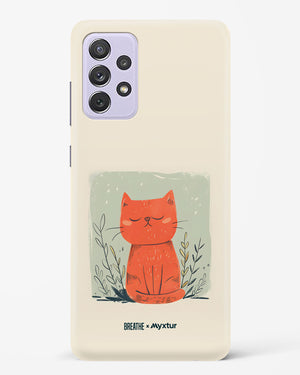 Orange Whiskers [BREATHE] Hard Case Phone Cover (Samsung)
