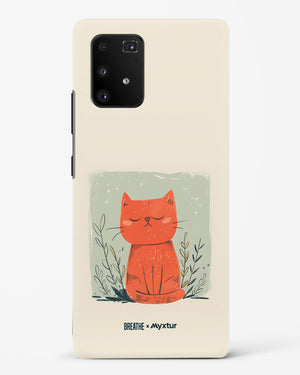 Orange Whiskers [BREATHE] Hard Case Phone Cover (Samsung)