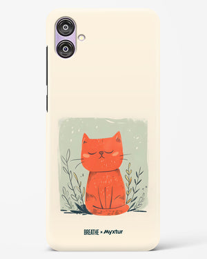 Orange Whiskers [BREATHE] Hard Case Phone Cover (Samsung)