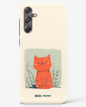 Orange Whiskers [BREATHE] Hard Case Phone Cover (Samsung)