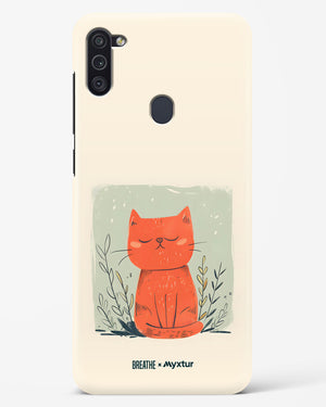 Orange Whiskers [BREATHE] Hard Case Phone Cover (Samsung)