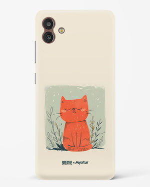 Orange Whiskers [BREATHE] Hard Case Phone Cover (Samsung)