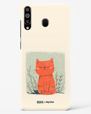 Orange Whiskers [BREATHE] Hard Case Phone Cover (Samsung)