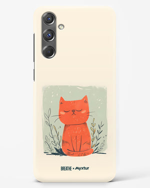 Orange Whiskers [BREATHE] Hard Case Phone Cover (Samsung)