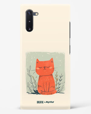 Orange Whiskers [BREATHE] Hard Case Phone Cover (Samsung)